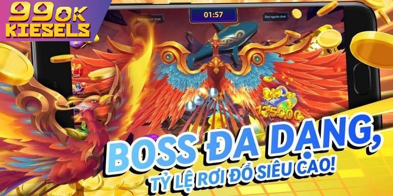 Bắn Cá Thần Rồng: Chinh Phục Đại Dương, Săn Thưởng Đổi Đời Hệ thống sinh vật biển đa dạng trong game bắn cá thần rồng với đồ họa 3D chi tiết
